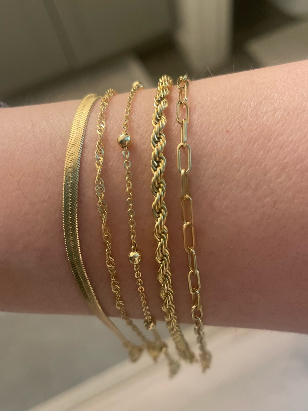 Set of 5 Bracelets 💛